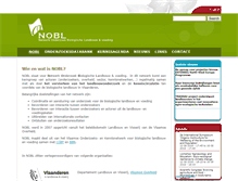 Tablet Screenshot of nobl.be